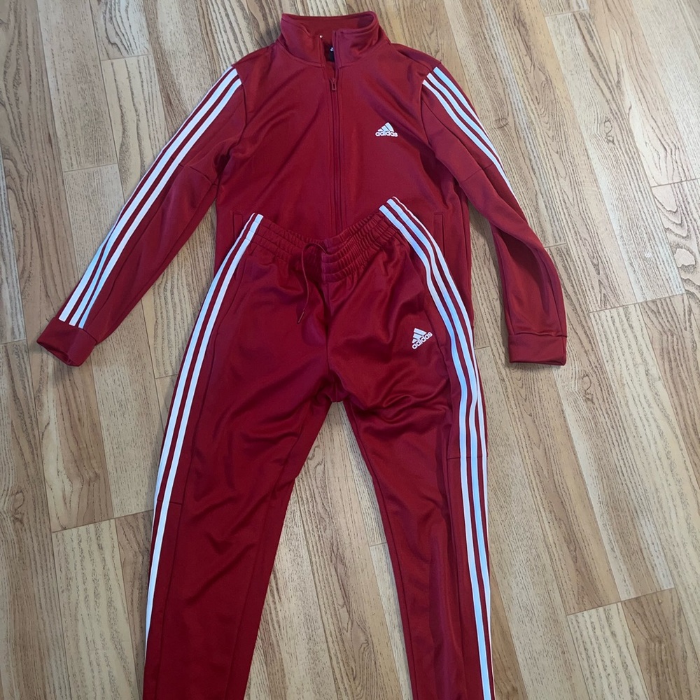 Adidas Women's Track Suit (Jacket & Pant) - Size M